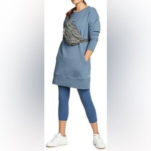 Women's Eddie Bauer Cozy Camp Sweatshirt Dress‎ size XL